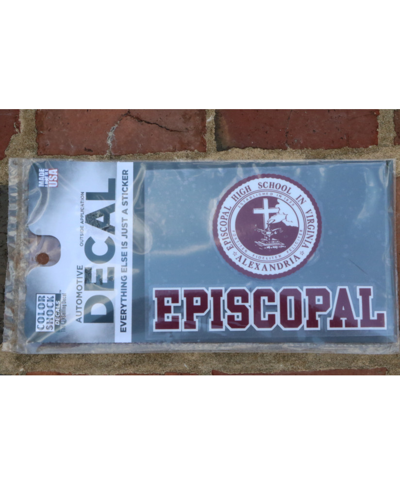 Decal Seal over Episcopal
