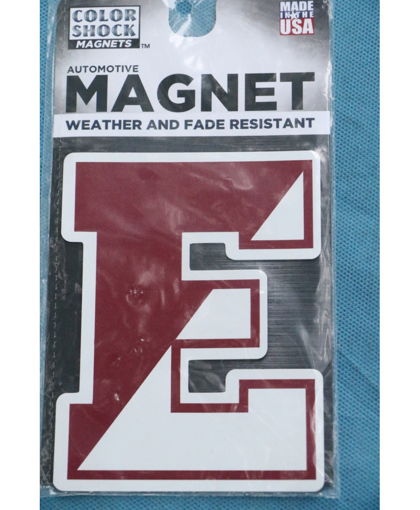Decal 4" Split E magnet