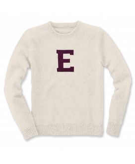 Crewneck Letter Sweater