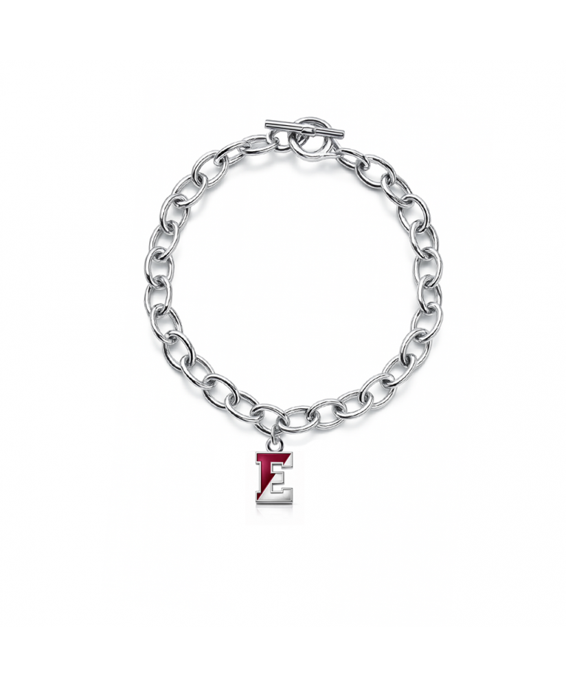 Link Bracelet with 'E' Charm