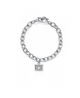 Link Bracelet with Hoxton Charm