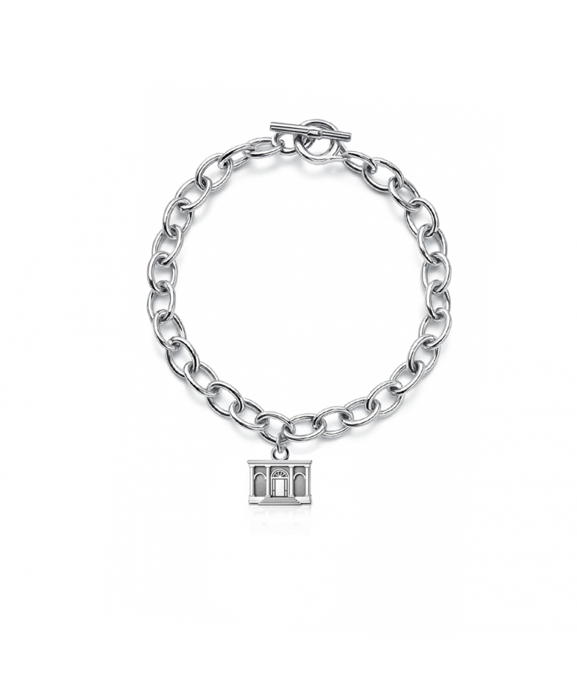 Link Bracelet with Hoxton Charm