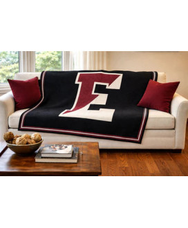 Woven Blanket with Split E
