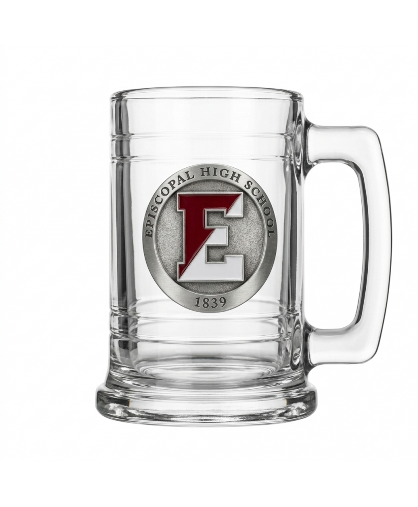 Heritage Pewter Glass Stein