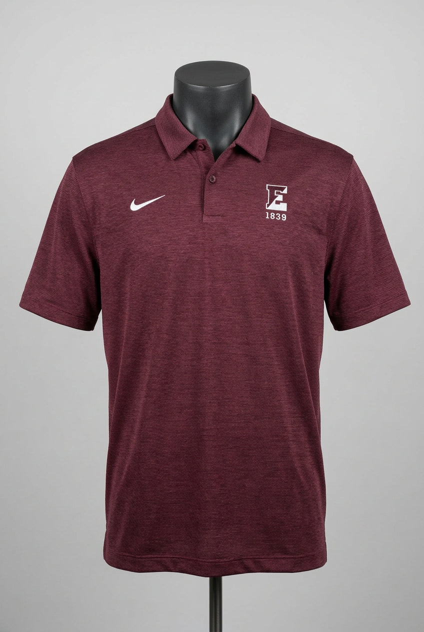 Nike Maroon Heather Polo