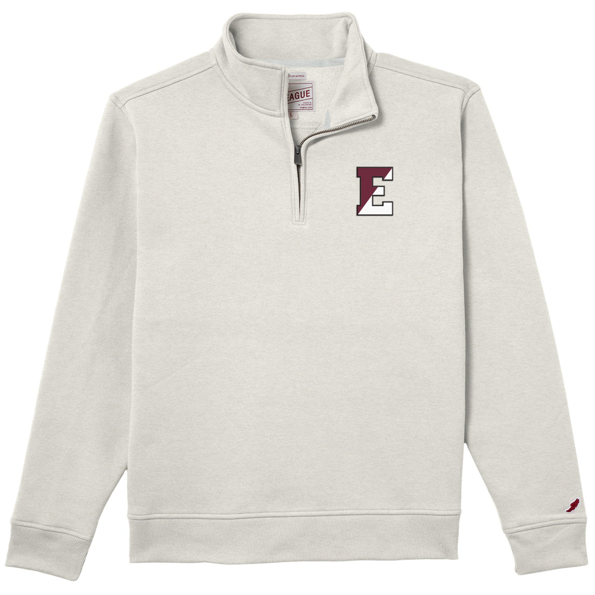 League Athletics "1991" Oatmeal Quarter Zip