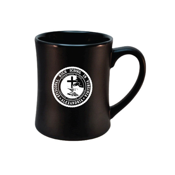 Coffee Mug 16oz etched black