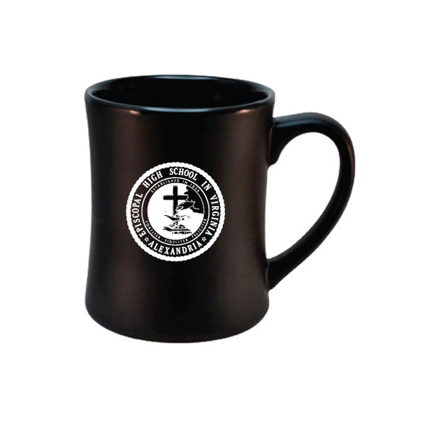 Coffee Mug 16oz etched black