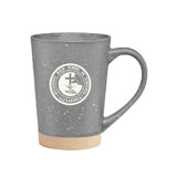 Coffee Mug 16oz etched gray