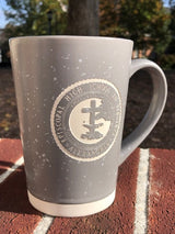Coffee Mug 16oz etched gray
