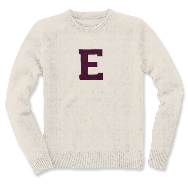Crewneck Letter Sweater