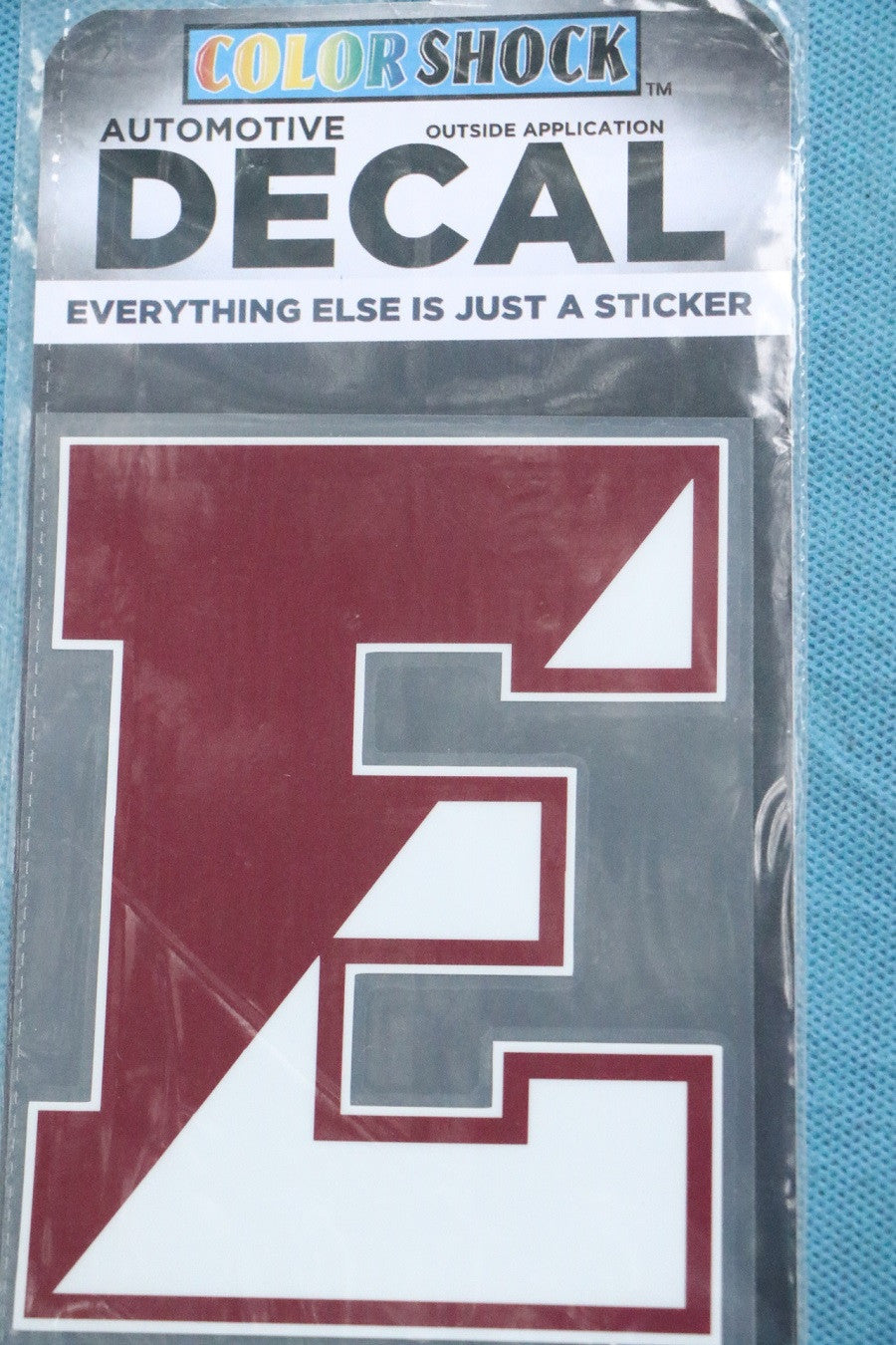 Decal 4" Split E decal
