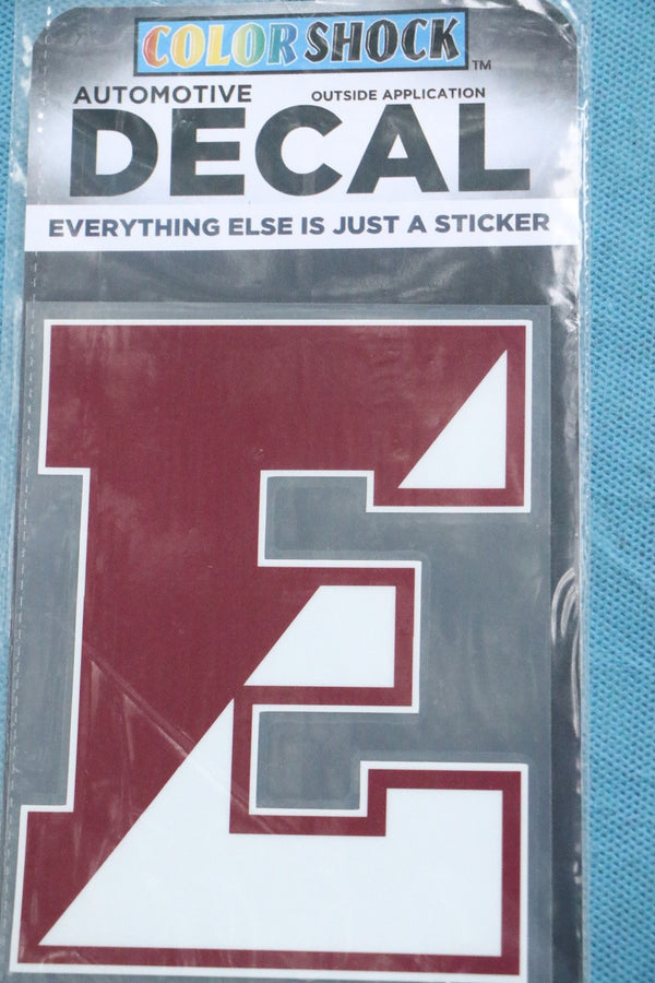 Decal 4" Split E decal