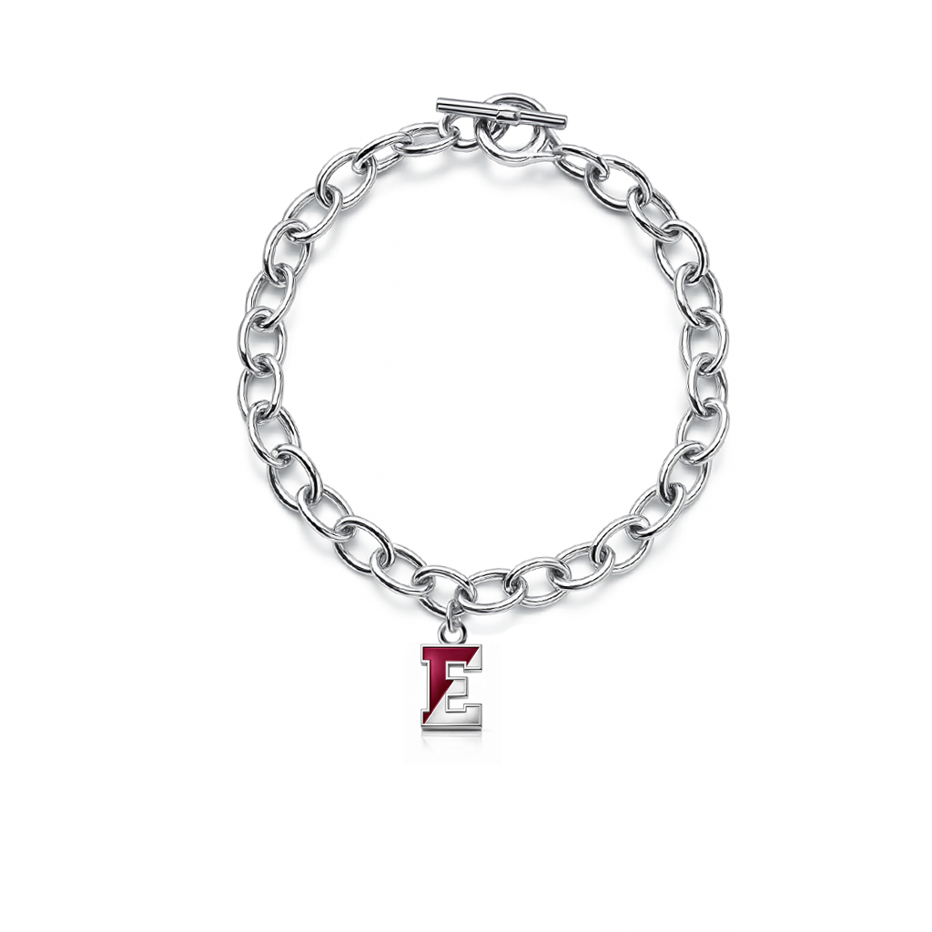 Link Bracelet with 'E' Charm