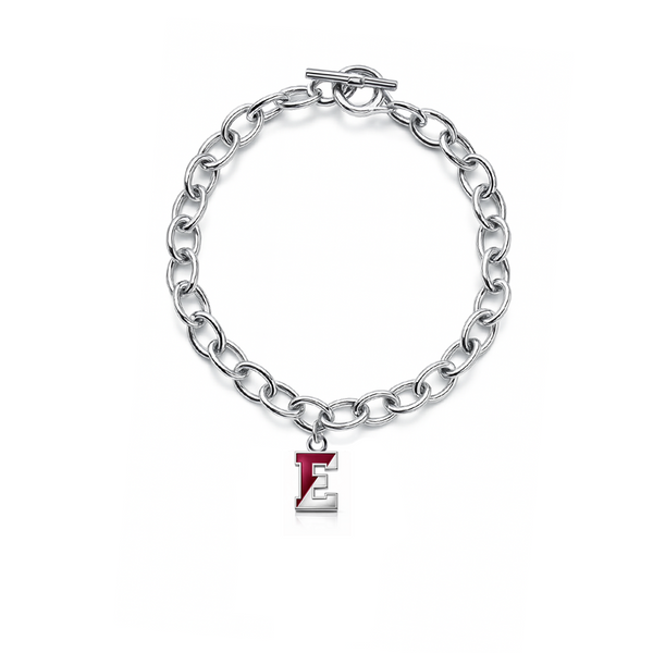 Link Bracelet with 'E' Charm
